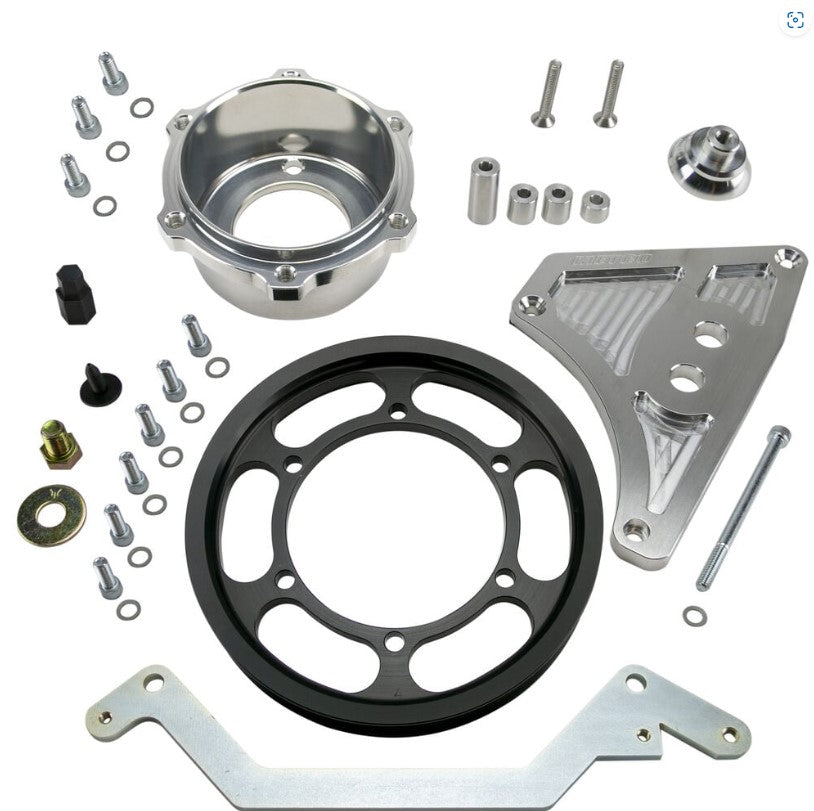 2003-2004 Mustang Cobra METCO MOTORSPORTS Interchangeable Crank Pulley Kit