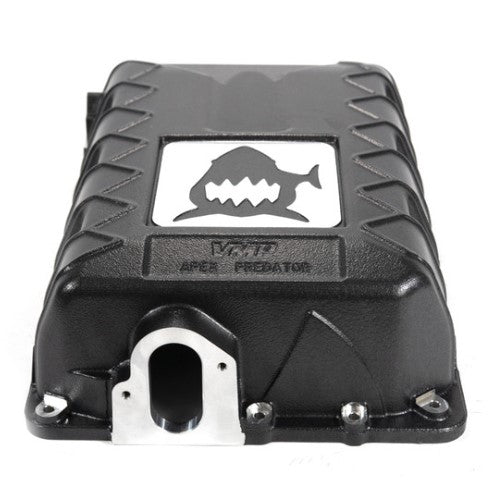 VMP Apex Predator Supercharger Lid in Silver, Street Core, & Billet High-Flow Water Manifold Package for '20+ GT500 & '23+ Raptor 5.2 L