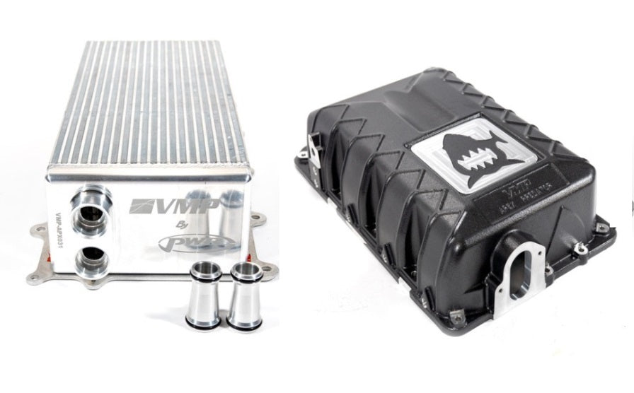 VMP Apex Predator Supercharger Lid in Black, Race Core, & Billet