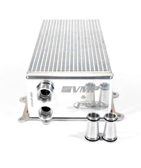 VMP Apex Predator Supercharger Lid in Silver, Race Core, & Billet High-Flow Water Manifold Package for '20+ GT500 & '23+ Raptor 5.2 L