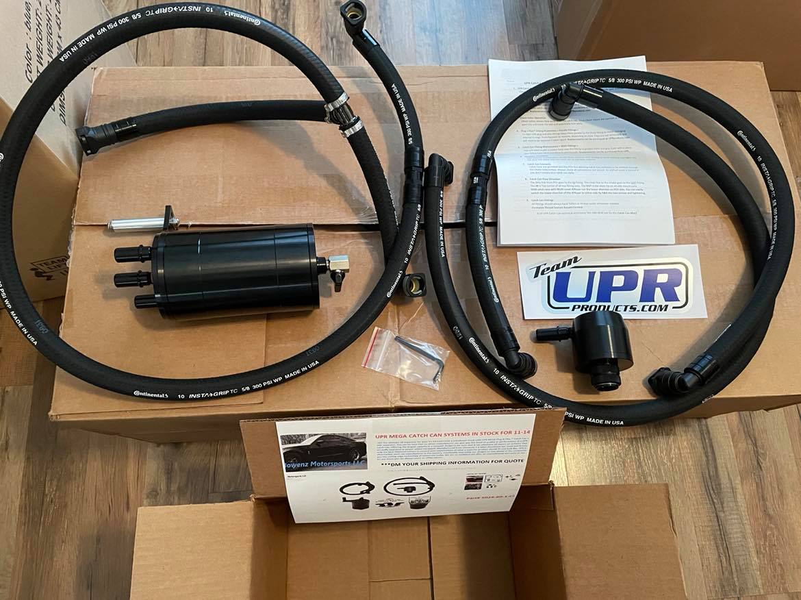11-14 Ford F150 Ecoboost 3.5 4in MEGA Oil Catch Can CSS Plug N Play