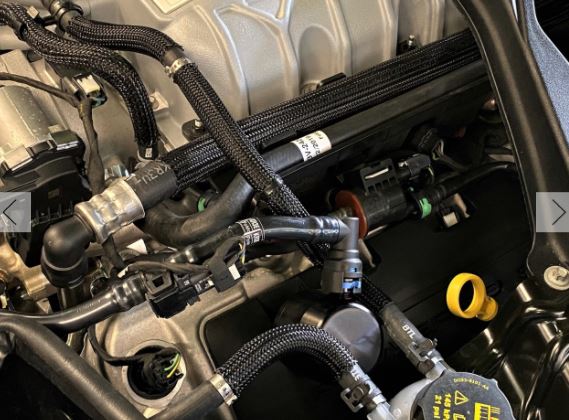 2020 GT500 Single Valve Oil Catch Can w/ Clean Side Separator Plug N Play