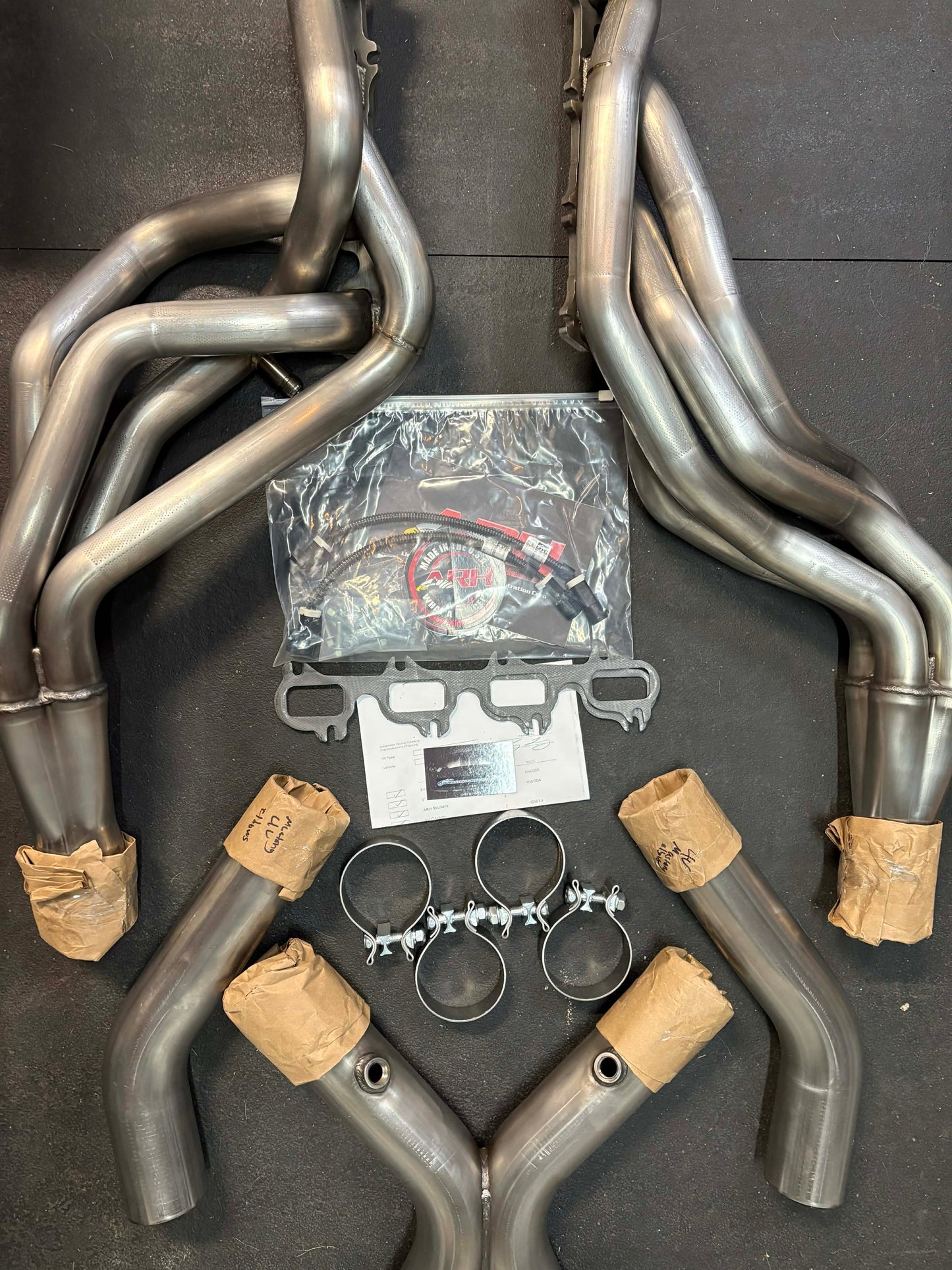 American racing headers Mustang 4V Cobra 1999-2004 Long System 1-7/8 off road x pipe