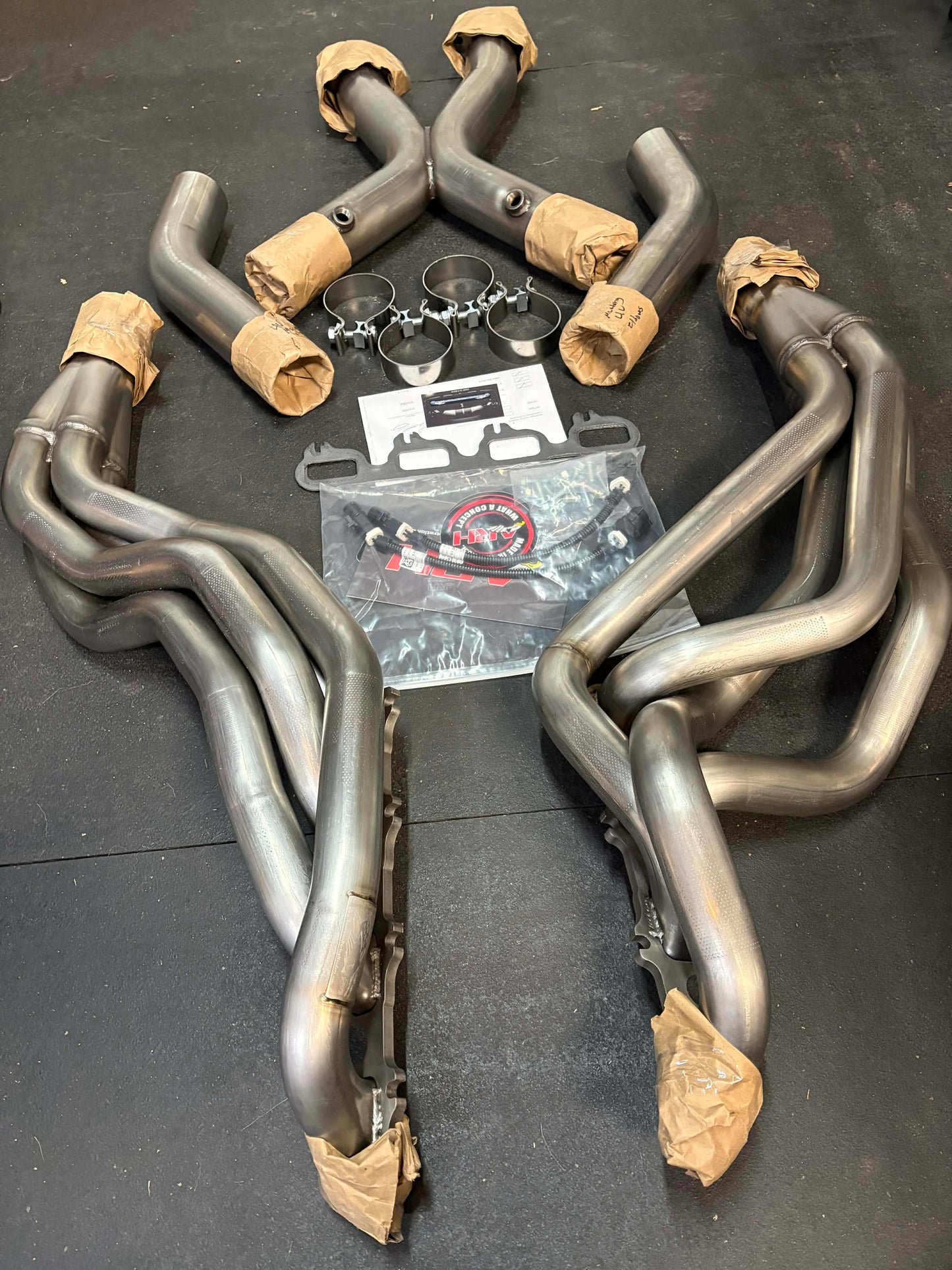 American racing headers Mustang 4V Cobra 1999-2004 Long System 1-7/8 off road x pipe