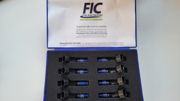 Fuel Injector Clinic IS303-1200H-D 1200cc Injector Set for LS3, LS7, L76, L92, and L99 engines (High-Z)