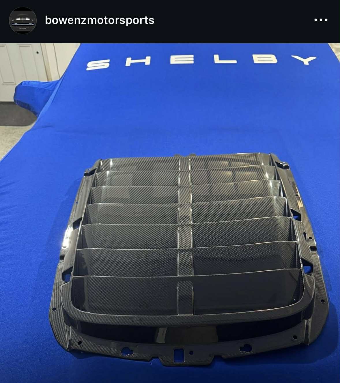 Ford Racing 20-22 Mustang GT500 Carbon Fiber Hood Vent Kit