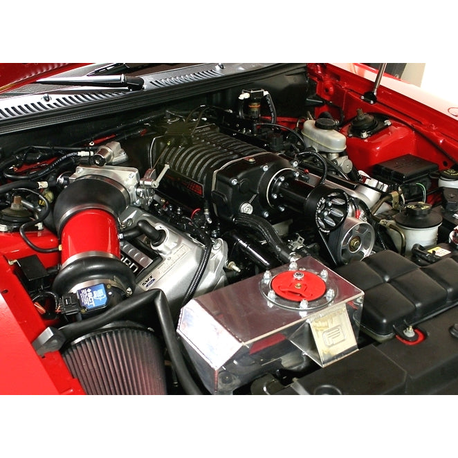 2003-2004 Ford Mustang Cobra W175AX 2.9L Whipple Supercharger Upgrade Kit for Aftermarket Oval Throttle Body