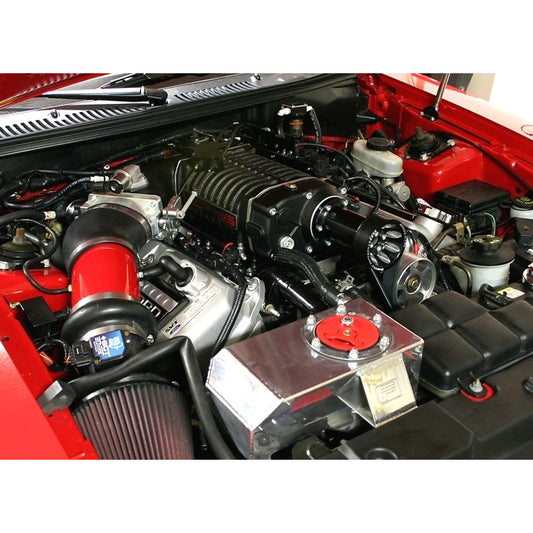 2003-2004 Ford Mustang Cobra W175AX 2.9L Whipple Supercharger Upgrade Kit for Aftermarket Oval Throttle Body