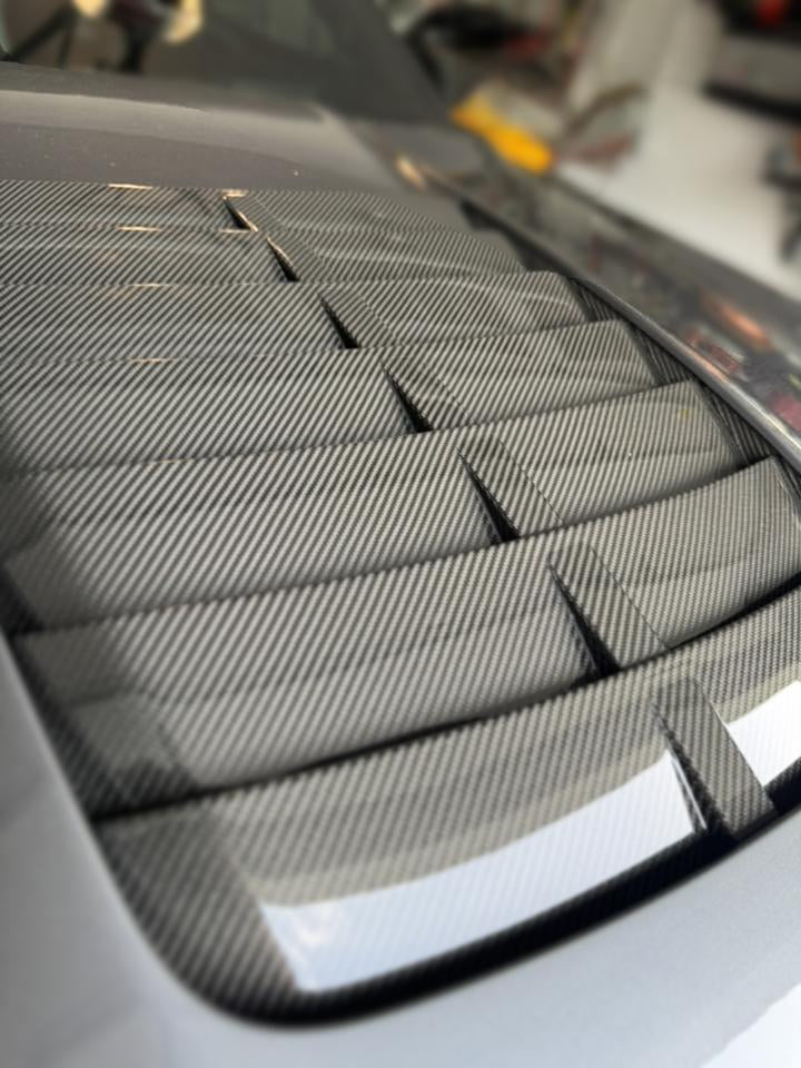 Ford Racing 20-22 Mustang GT500 Carbon Fiber Hood Vent Kit